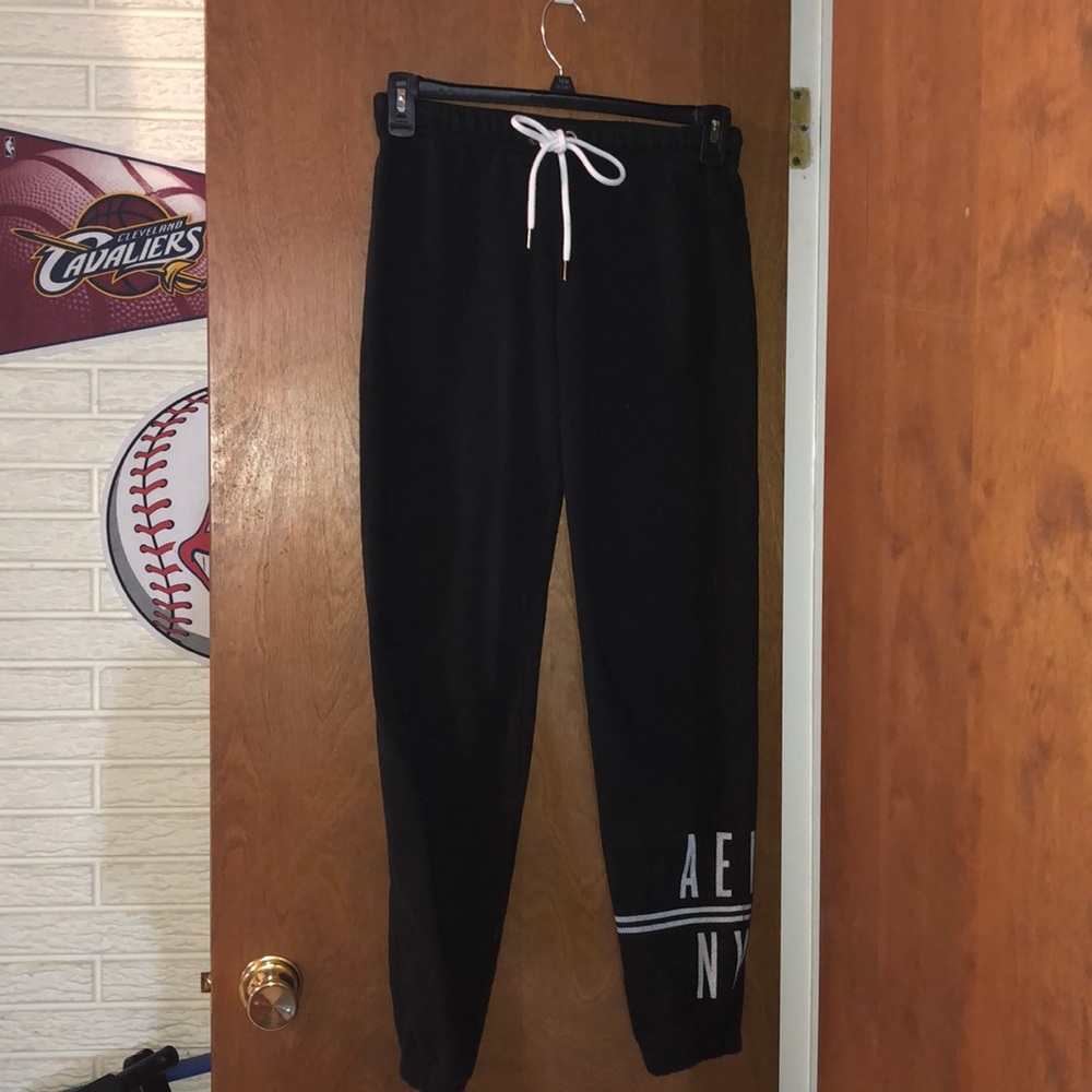 black, aeropostale joggers